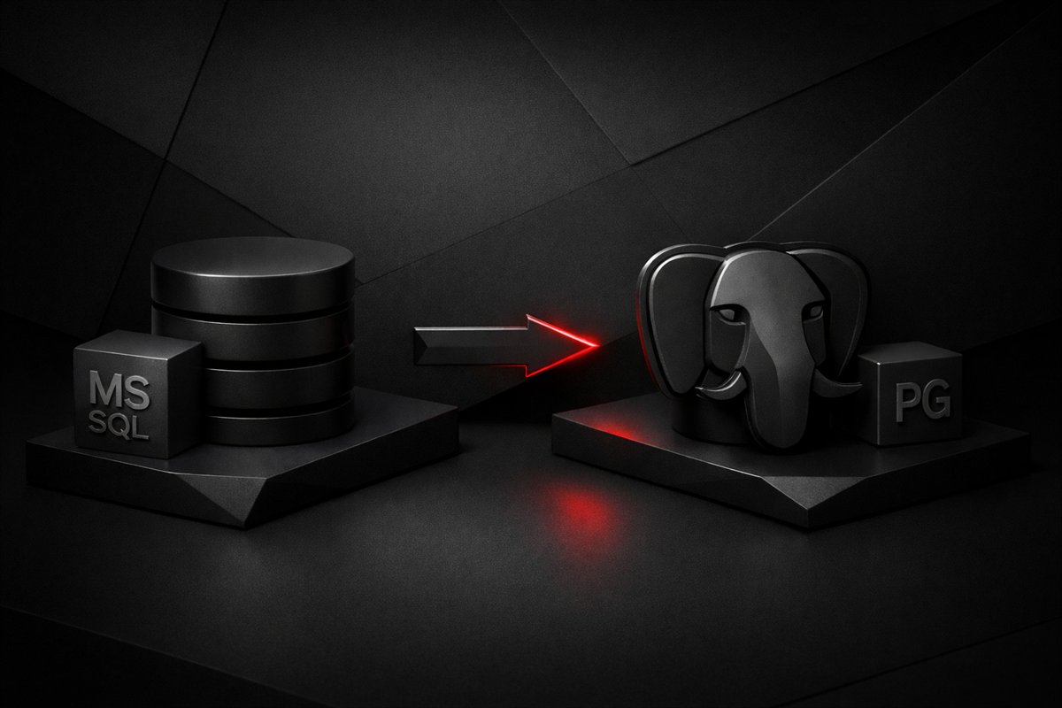 MS SQL -> PostgreSQL Migration case cover